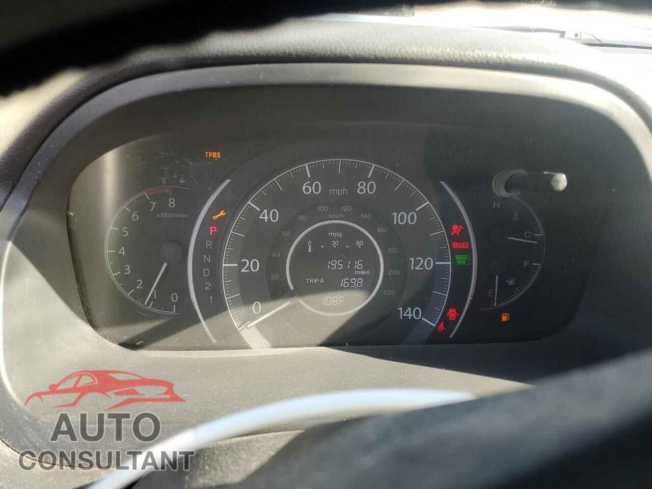 HONDA CRV 2012 - 2HKRM3H3XCH511122