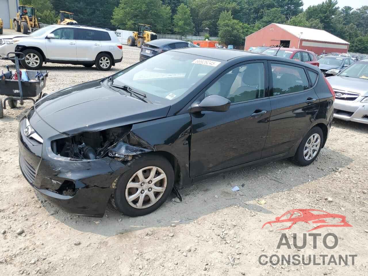 HYUNDAI ACCENT 2013 - KMHCT5AEXDU077366
