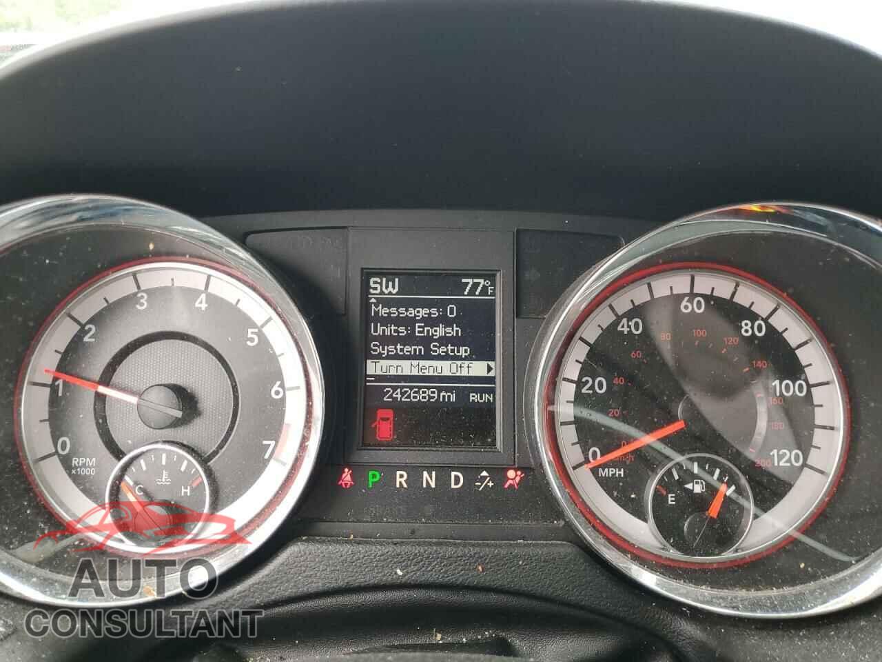 DODGE CARAVAN 2019 - 2C4RDGEG5KR764722