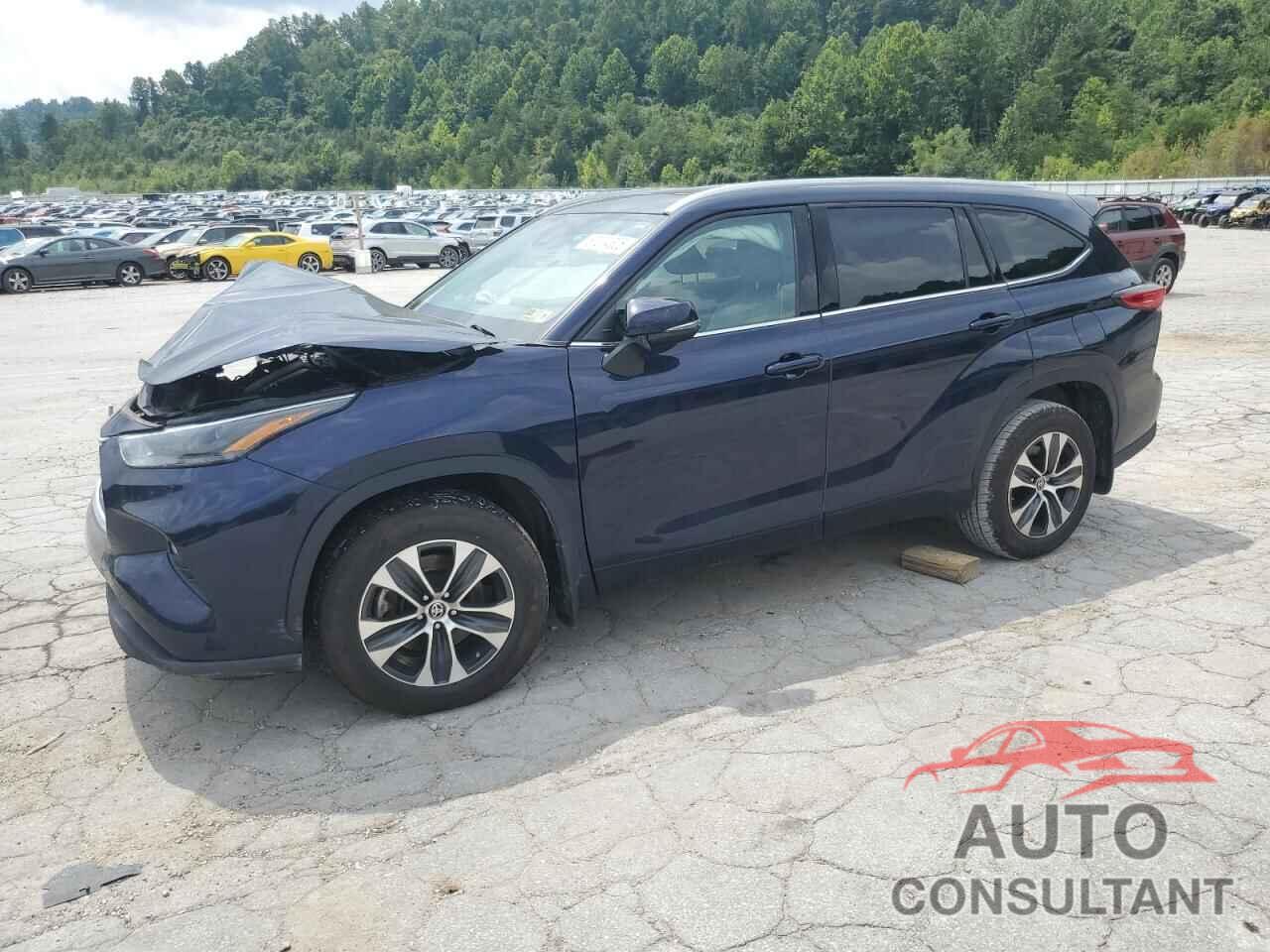 TOYOTA HIGHLANDER 2022 - 5TDGZRBH1NS589723