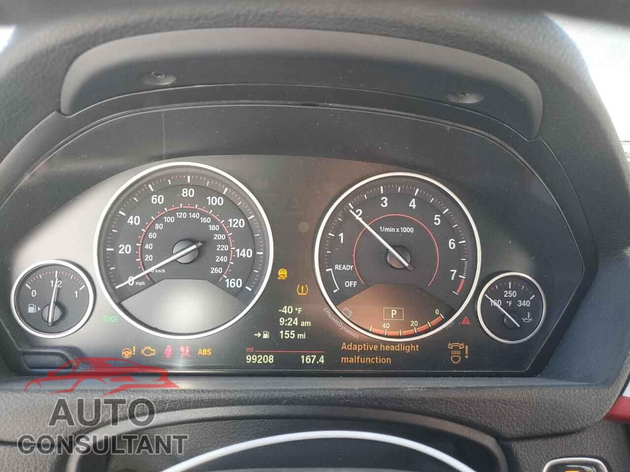 BMW 3 SERIES 2014 - WBA3A9C53EF479621