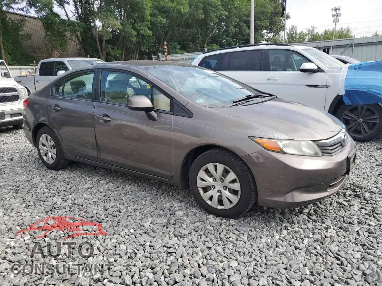HONDA CIVIC 2012 - 2HGFB2F59CH570079