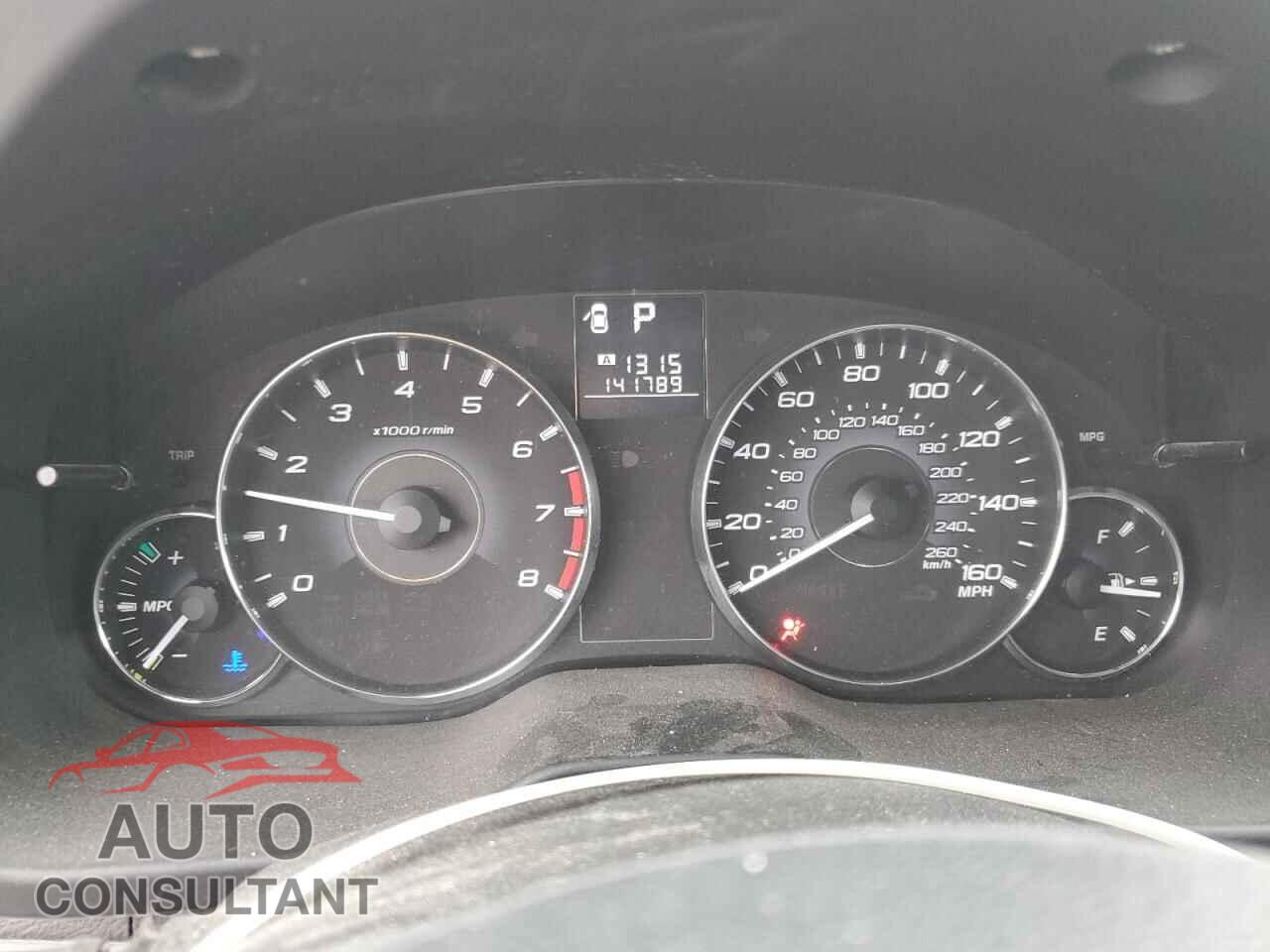 SUBARU OUTBACK 2012 - 4S4BRDCC1C2236866
