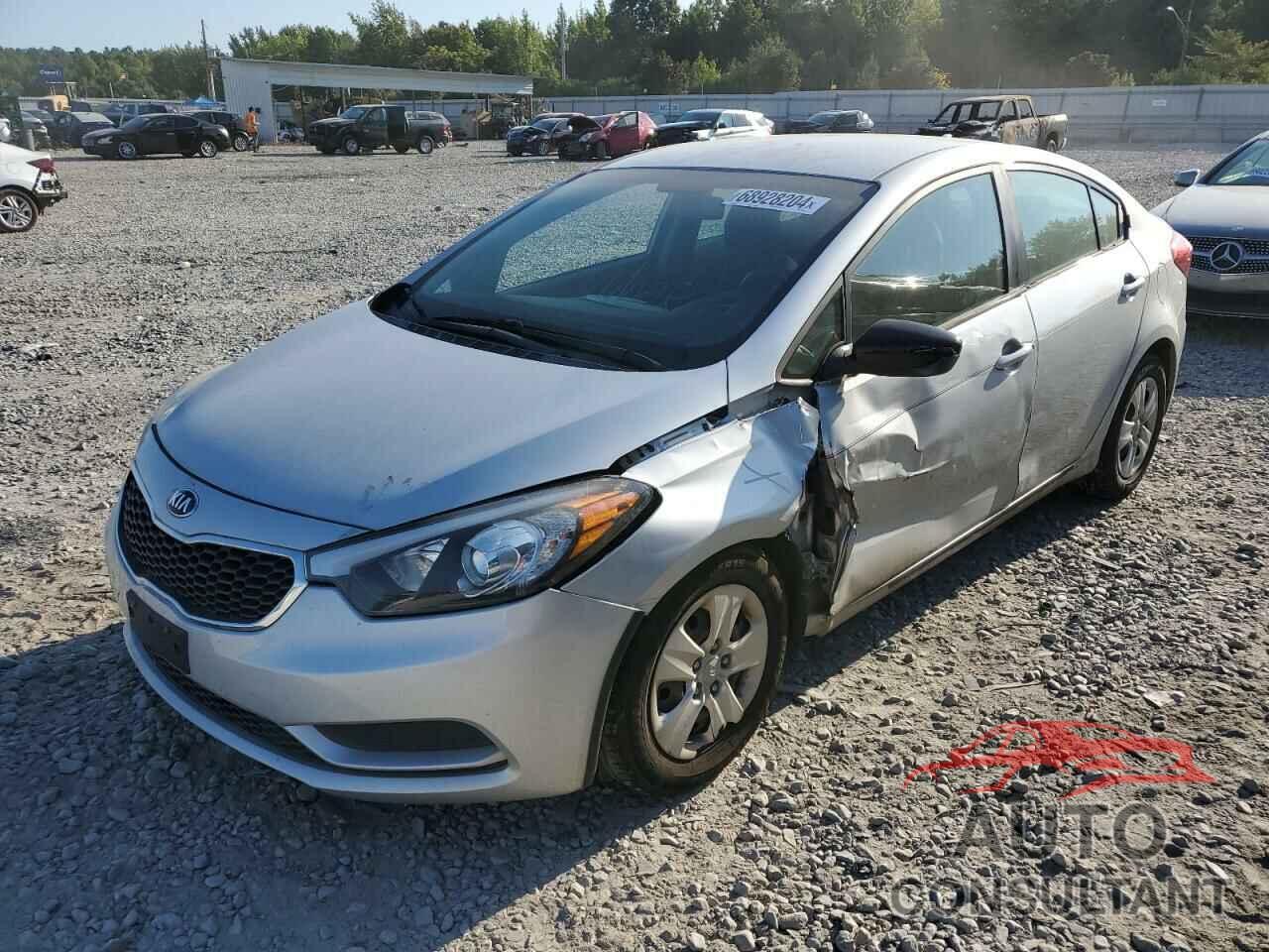 KIA FORTE 2016 - KNAFK4A63G5507452