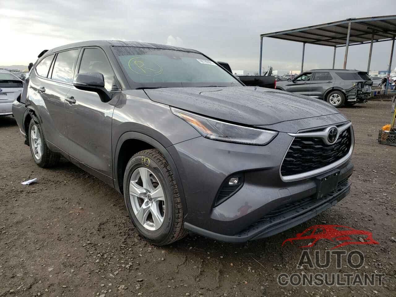 TOYOTA HIGHLANDER 2021 - 5TDZZRAH4MS527516