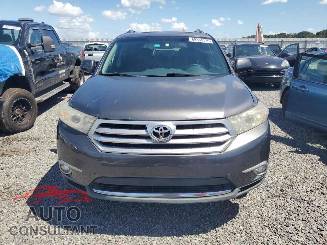 TOYOTA HIGHLANDER 2012 - 5TDBK3EH5CS154112