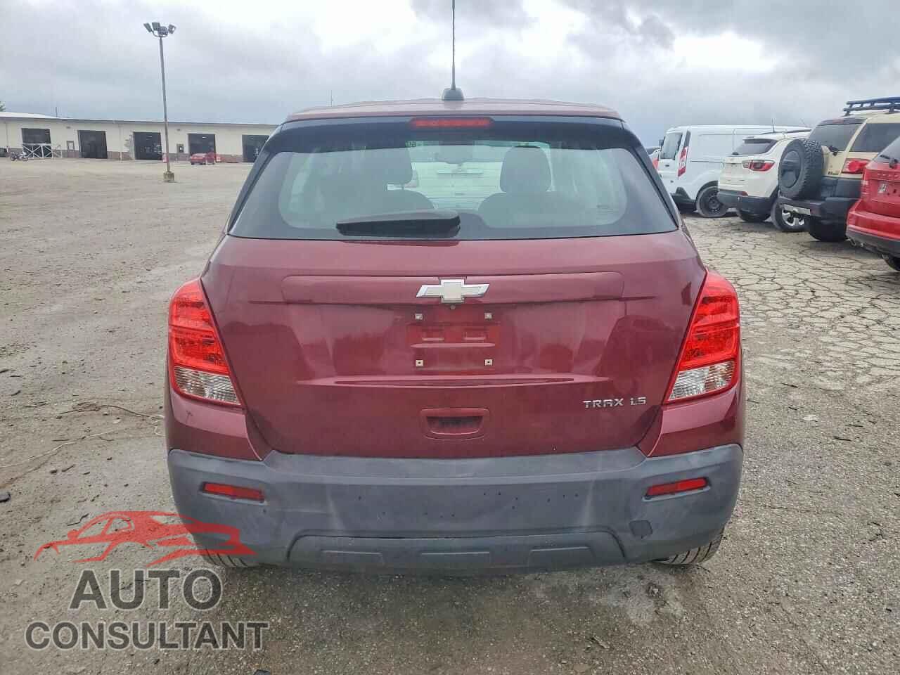 CHEVROLET TRAX 2016 - 3GNCJKSB2GL123775