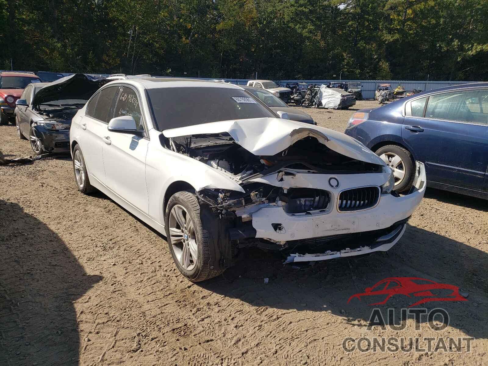 BMW 3 SERIES 2016 - WBA8E3G54GNT80705