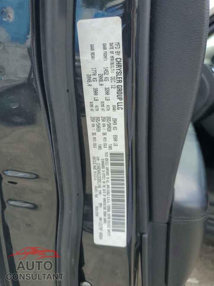 DODGE DURANGO 2013 - 1C4RDHAG1DC651146