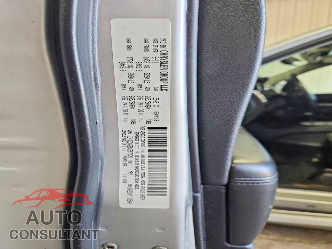 DODGE DURANGO 2011 - 1D4RD3GG6BC687179