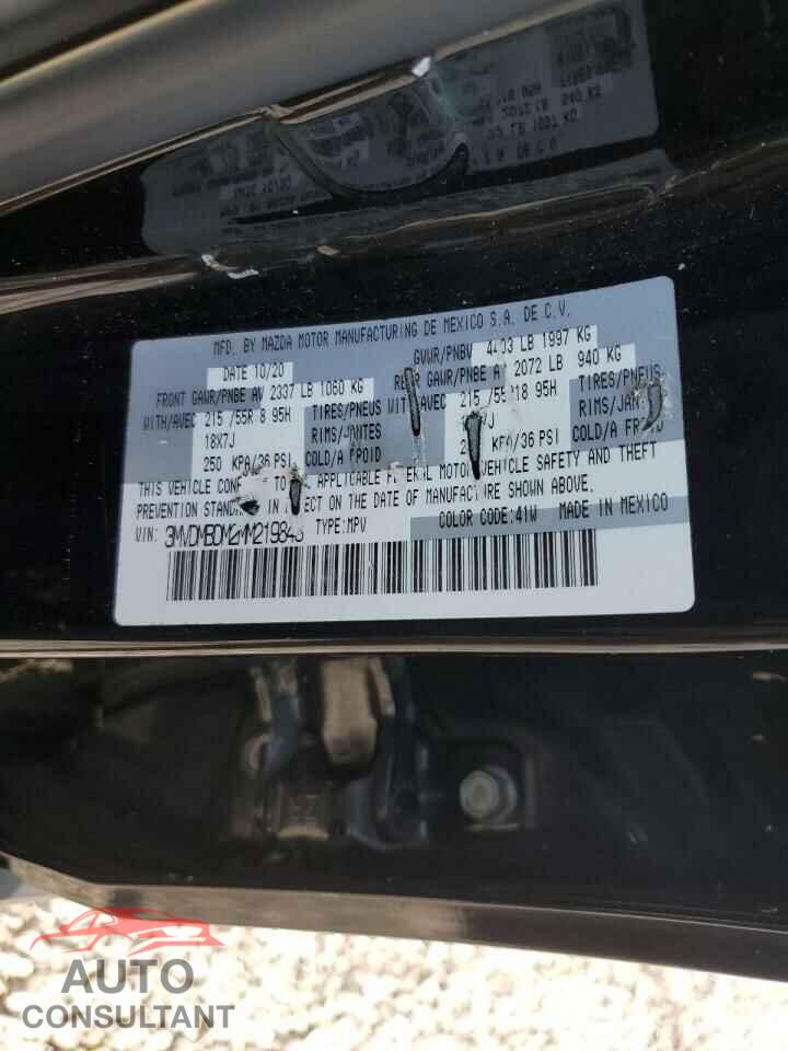 MAZDA CX30 2021 - 3MVDMBDM2MM219848