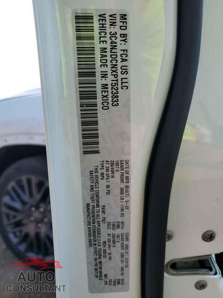JEEP COMPASS 2023 - 3C4NJDCNXPT523833