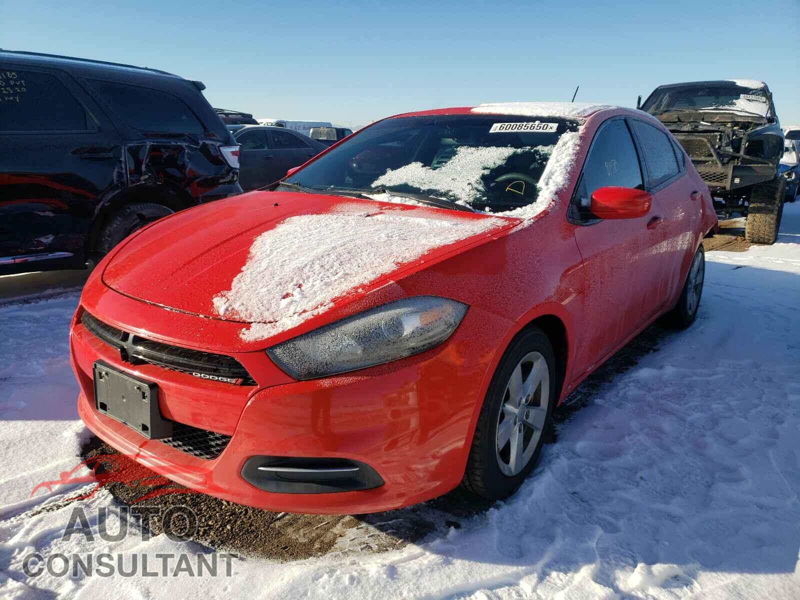DODGE DART 2016 - 1C3CDFBA6GD609739