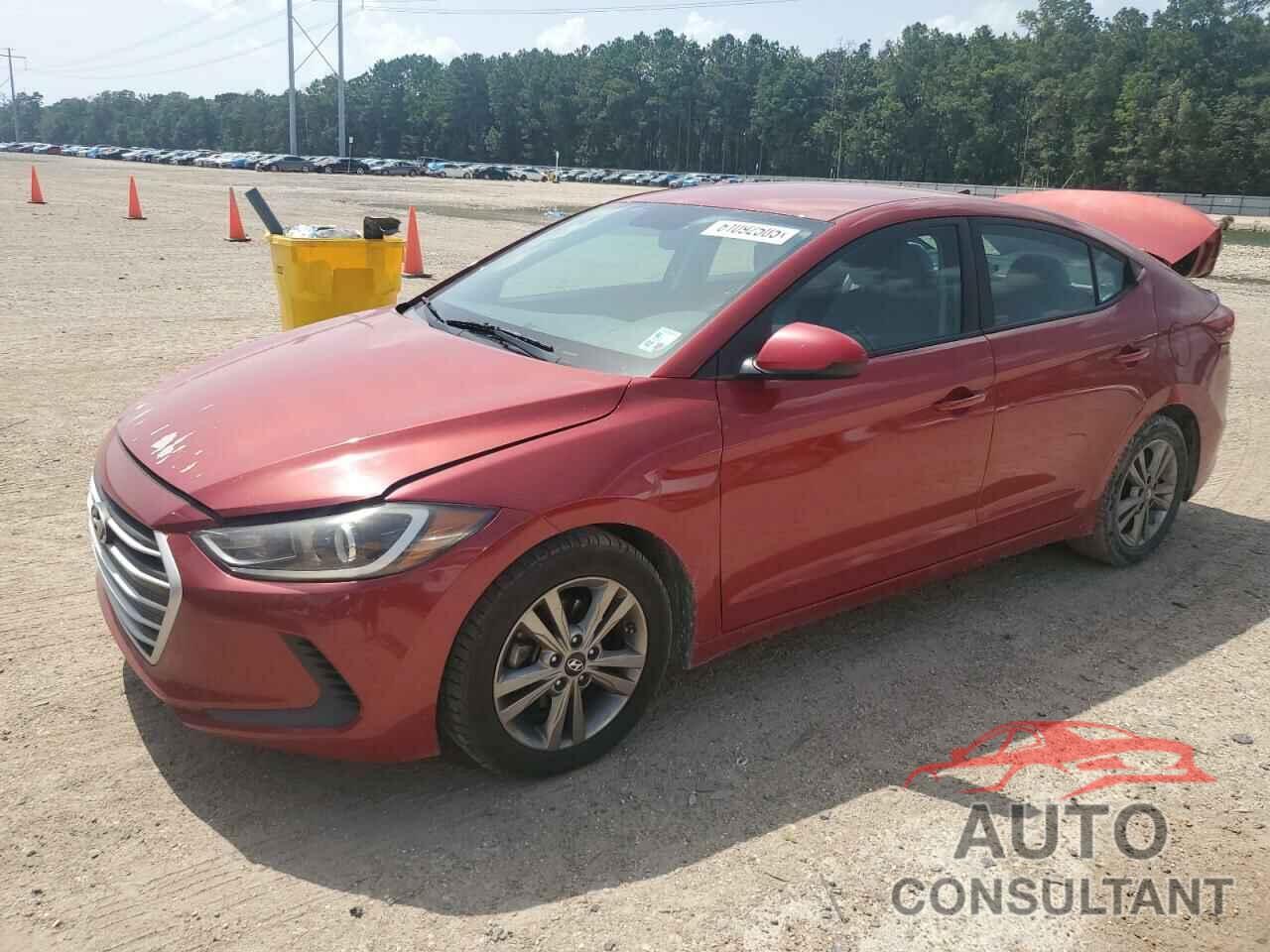 HYUNDAI ELANTRA 2017 - KMHD84LF6HU428883
