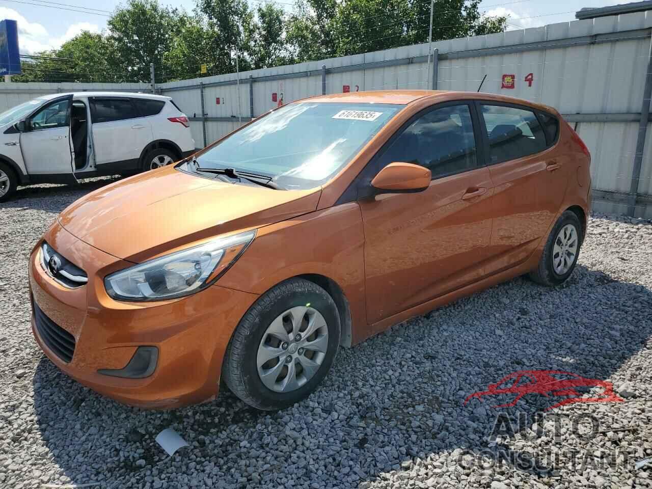 HYUNDAI ACCENT 2017 - KMHCT5AE3HU321297