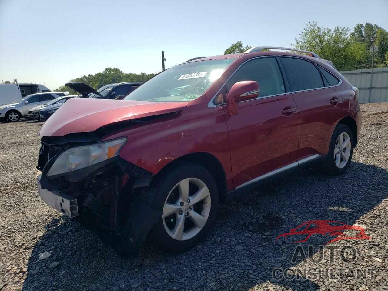 LEXUS RX350 2010 - 2T2BK1BA2AC023832