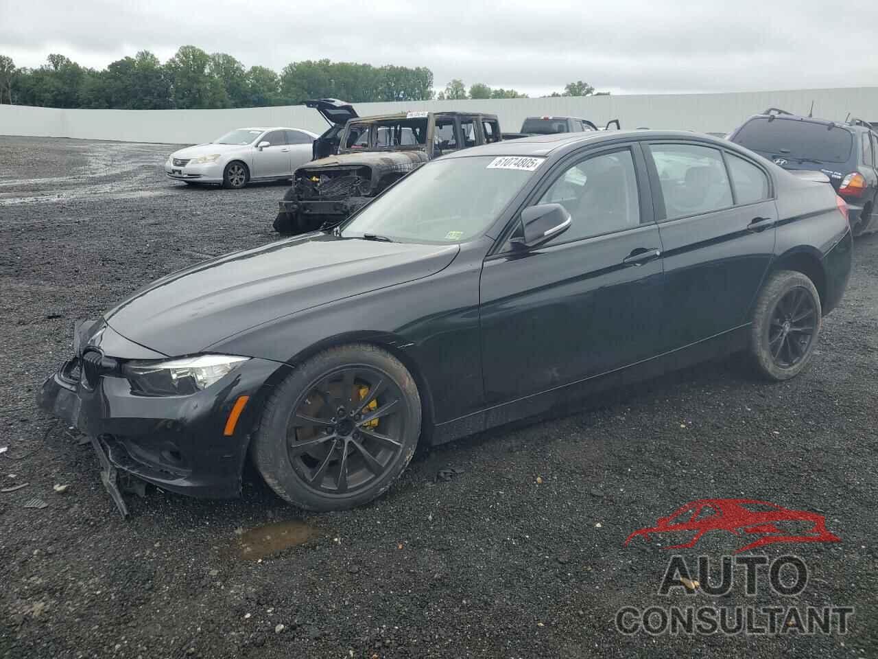 BMW 3 SERIES 2017 - WBA8A3C34HA067209