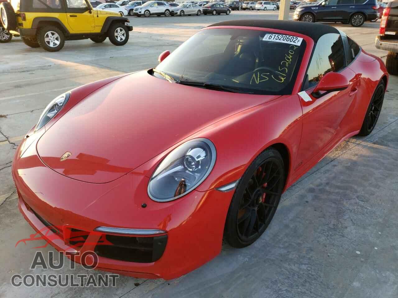 PORSCHE 911 2017 - WP0BB2A95HS136975