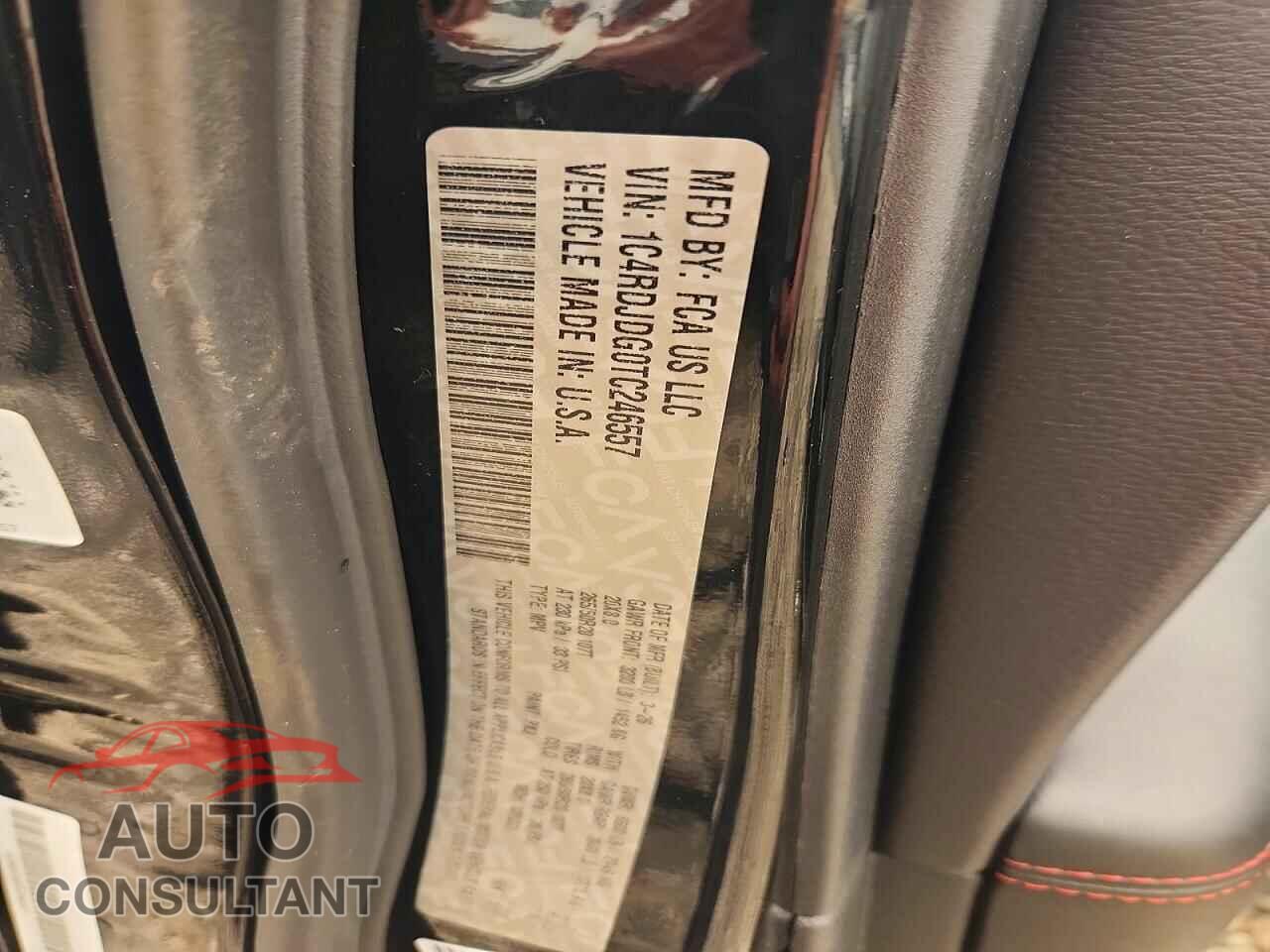 DODGE DURANGO 2026 - 1C4RDJDG0TC246557