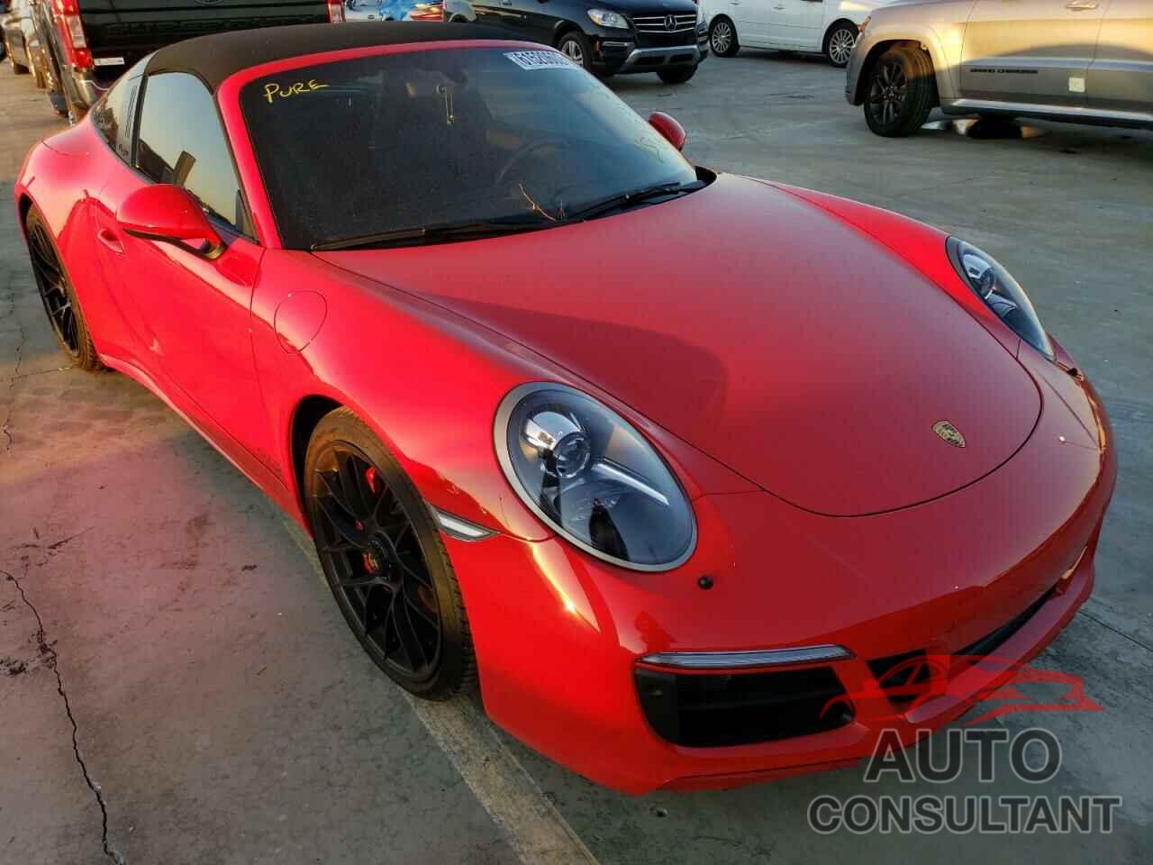 PORSCHE 911 2017 - WP0BB2A95HS136975