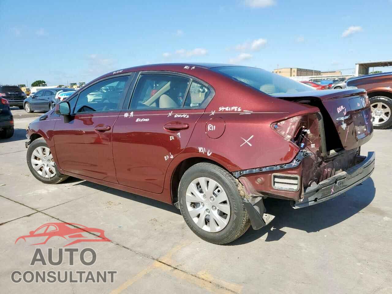 HONDA CIVIC 2012 - 19XFB2F58CE078685