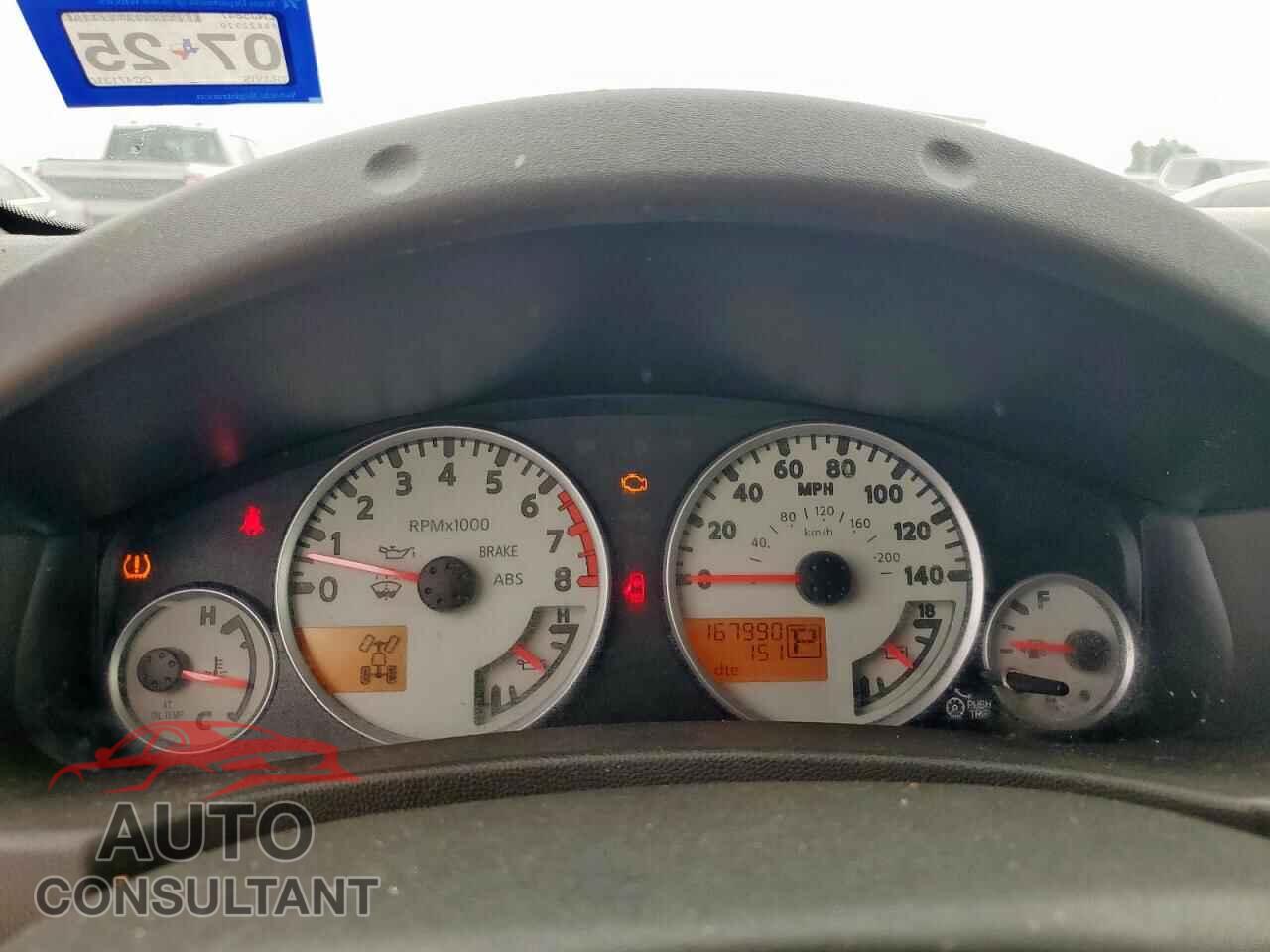 NISSAN FRONTIER 2012 - 1N6AD0EV4CC471310