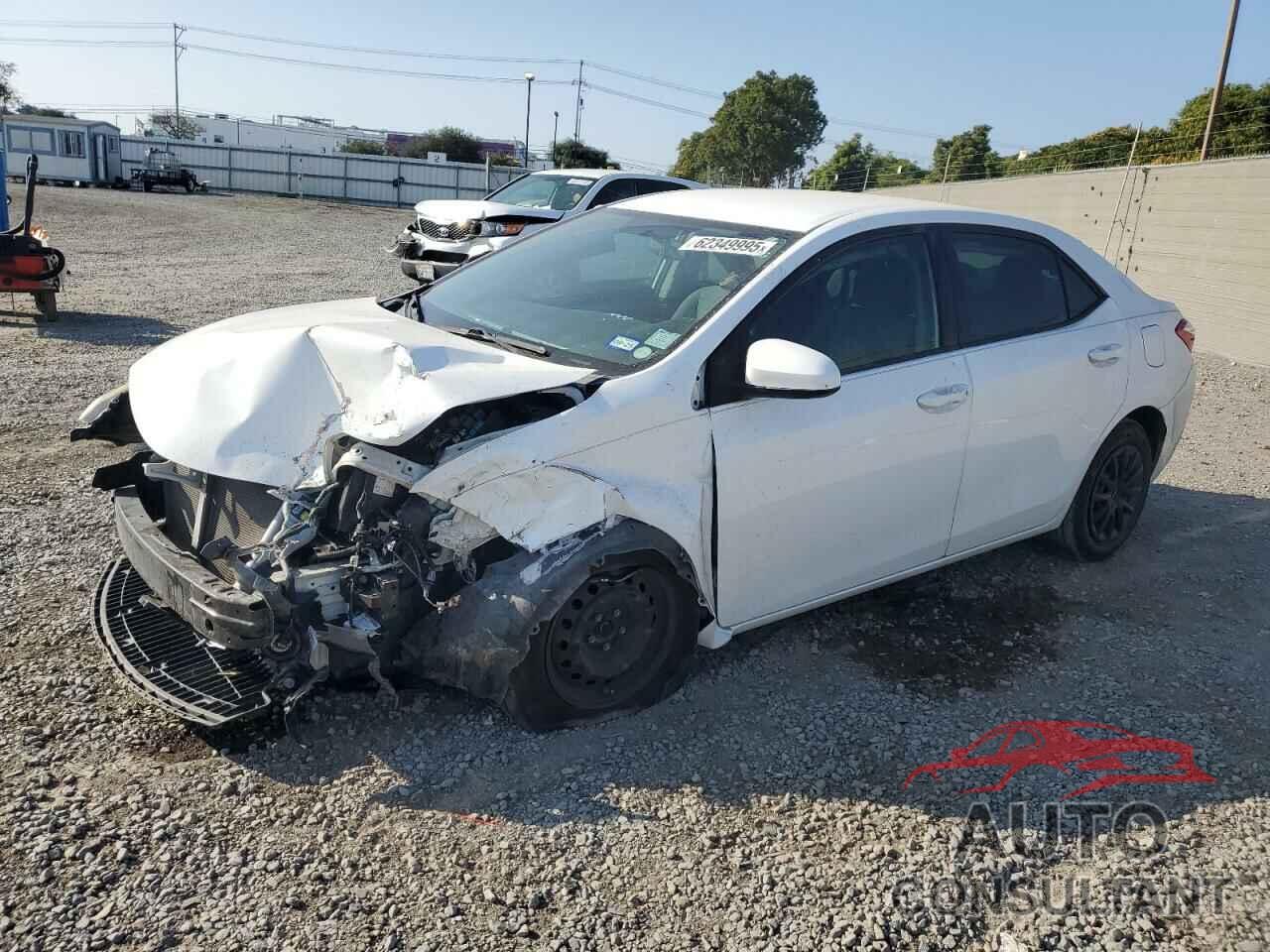 TOYOTA COROLLA 2016 - 2T1BURHE0GC725647
