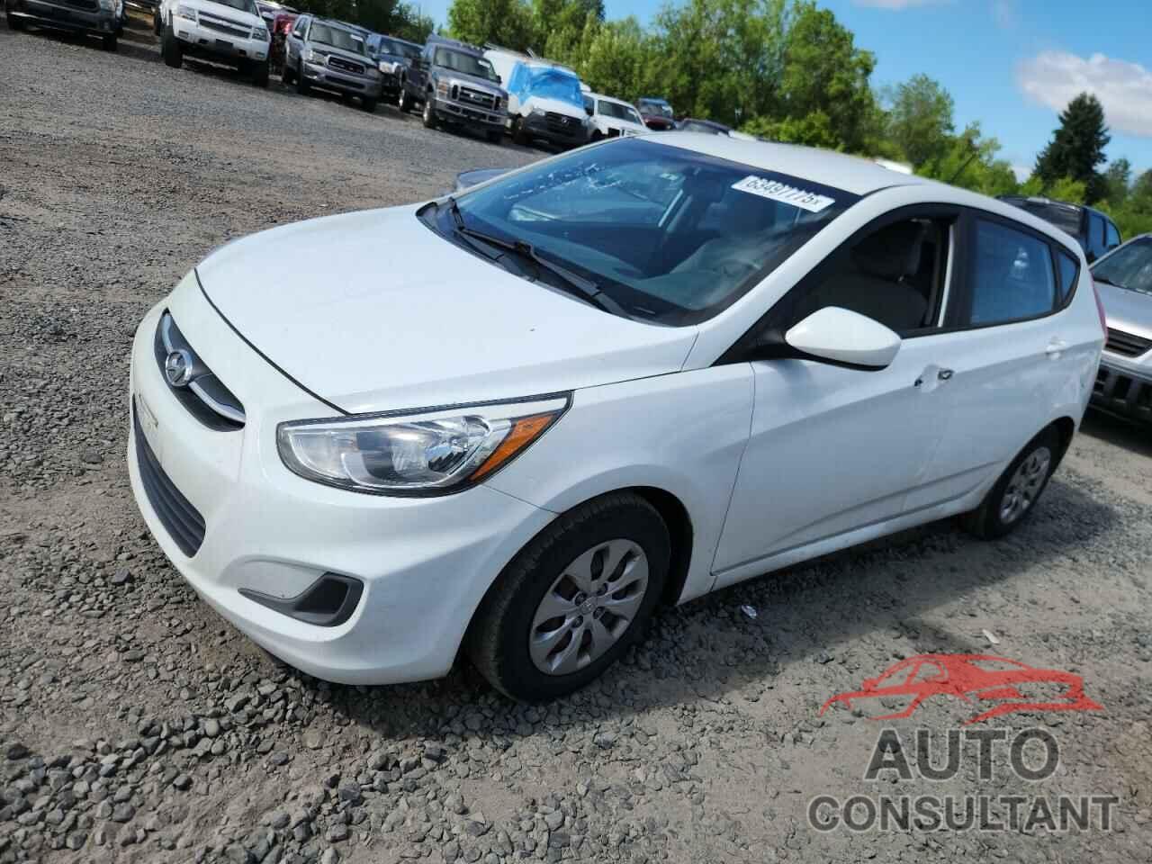 HYUNDAI ACCENT 2016 - KMHCT5AE6GU255083