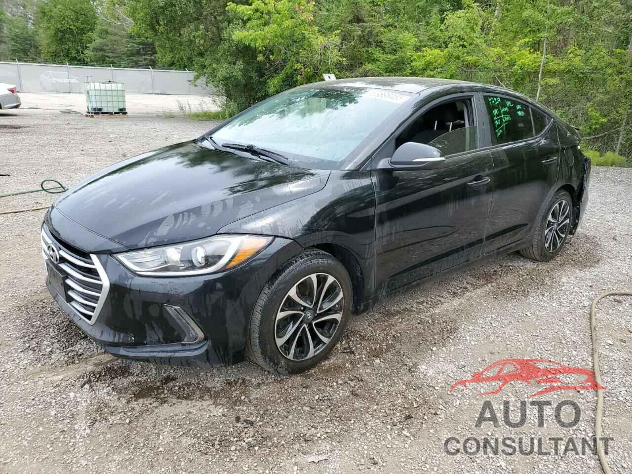 HYUNDAI ELANTRA 2018 - KMHD84LF6JU641080