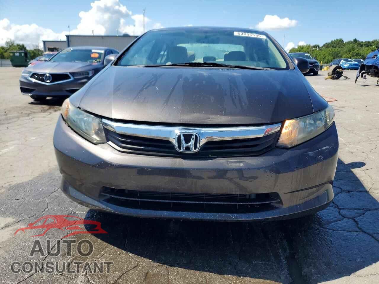 HONDA CIVIC 2012 - 2HGFB2F54CH601108