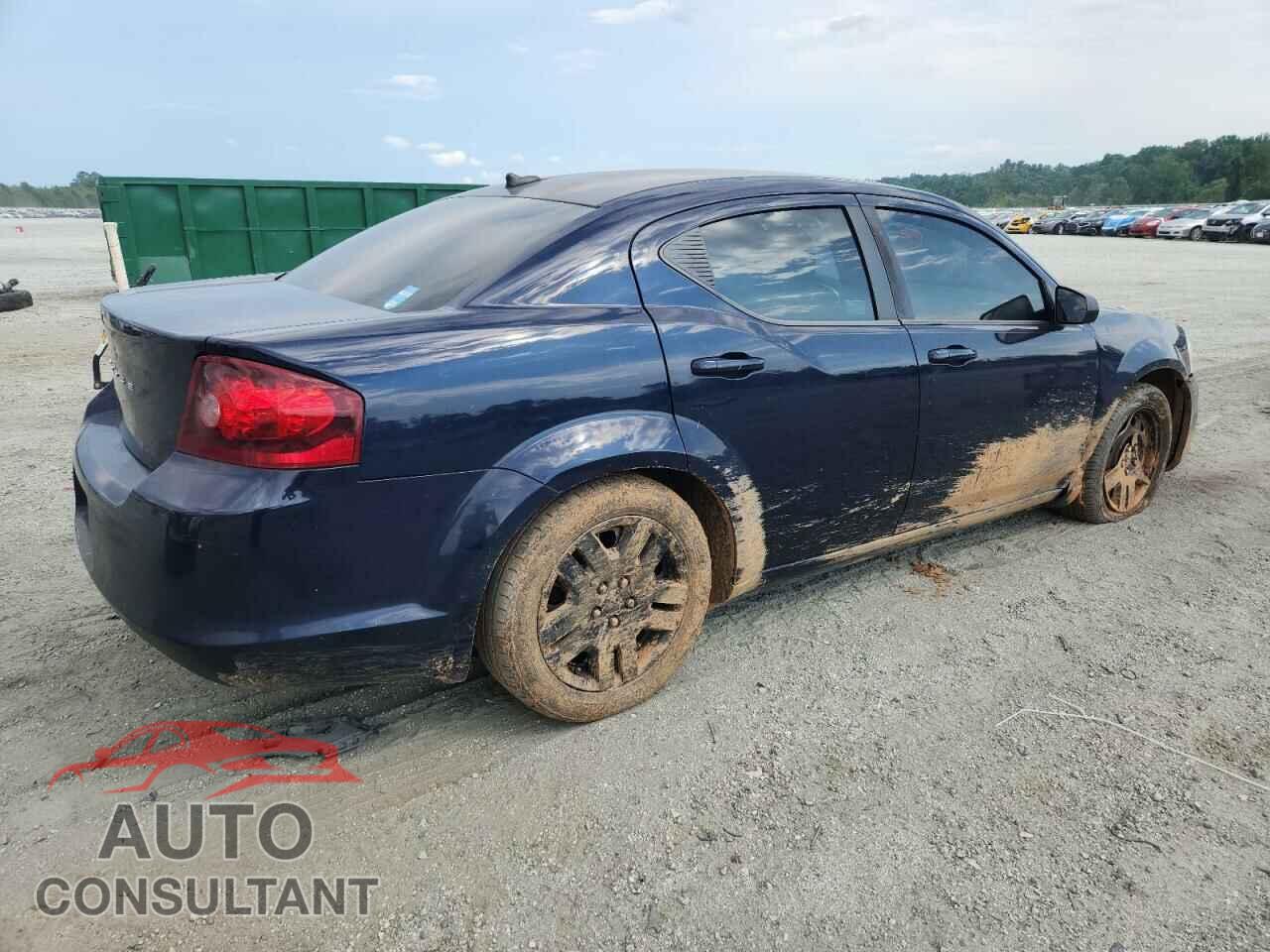 DODGE AVENGER 2013 - 1C3CDZAB6DN596377