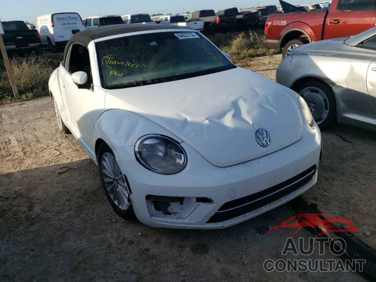 VOLKSWAGEN BEETLE 2019 - 3VW5DAAT0KM504876