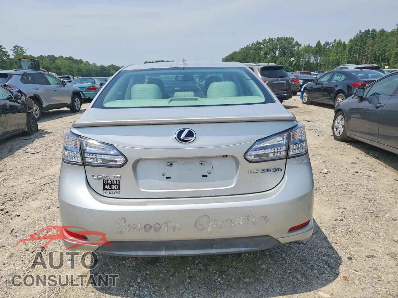 LEXUS HS 2010 - JTHBB1BA6A2012138
