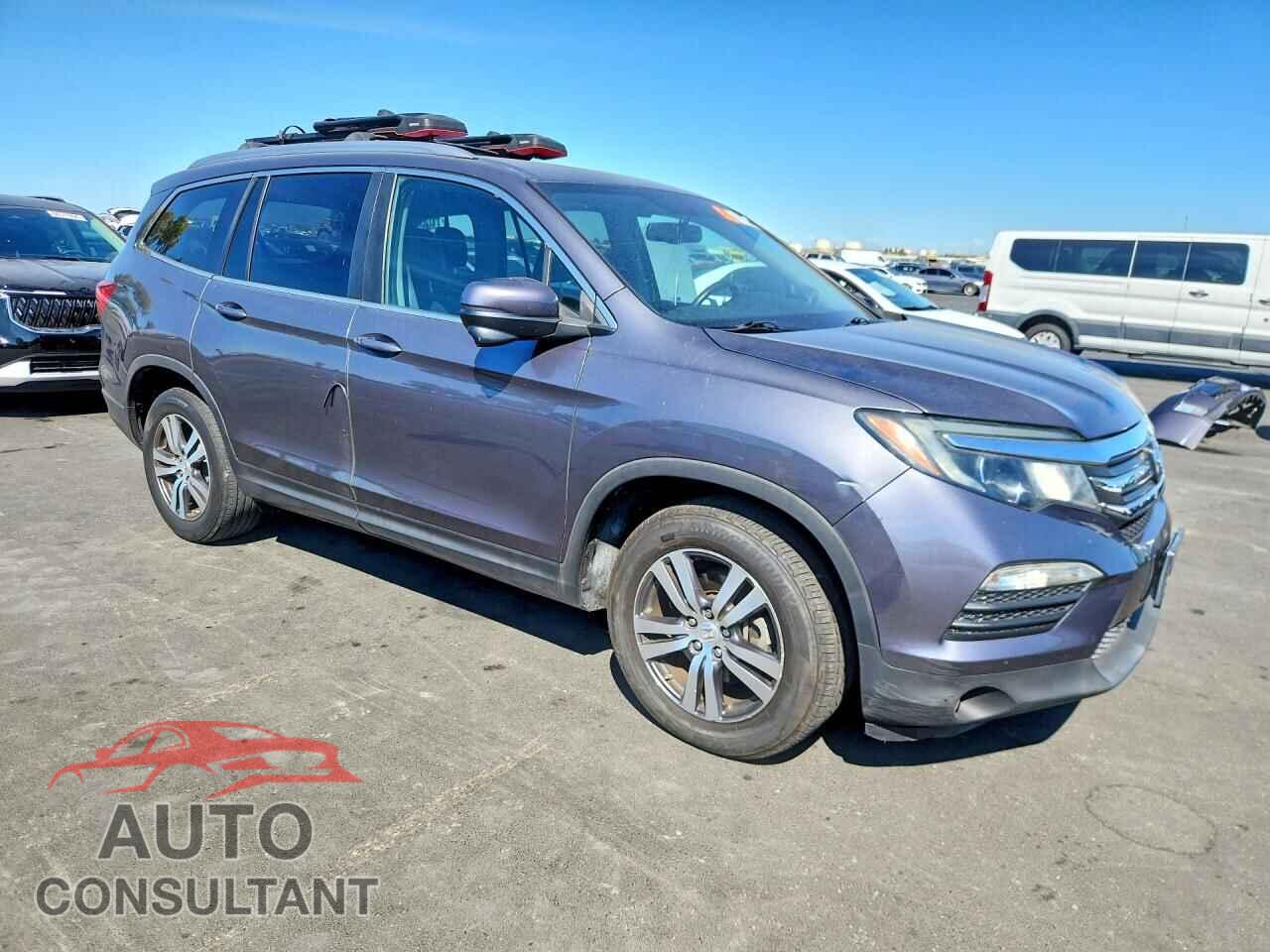 HONDA PILOT 2017 - 5FNYF5H57HB016305