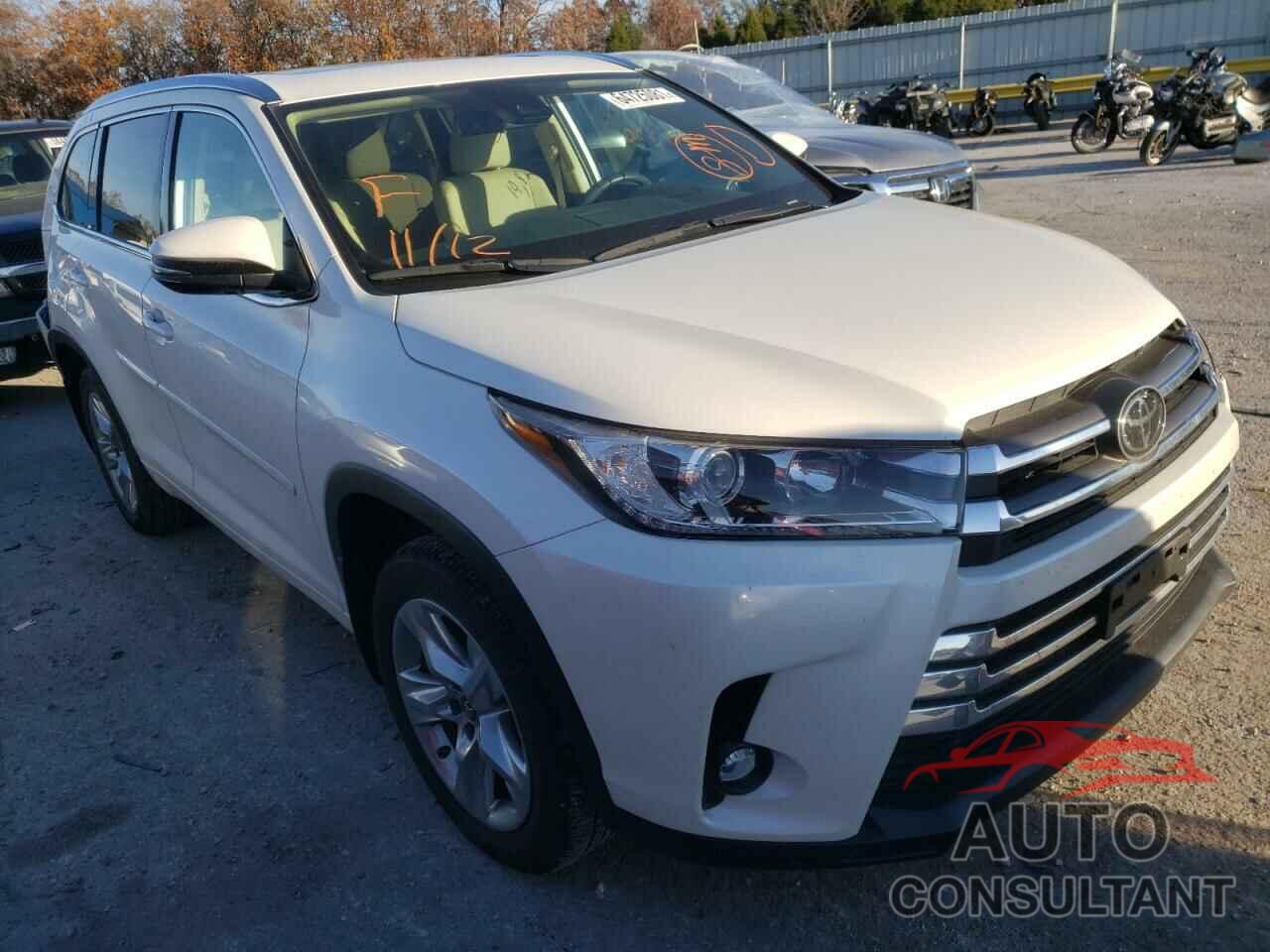 TOYOTA HIGHLANDER 2019 - 5TDDZRFHXKS974271