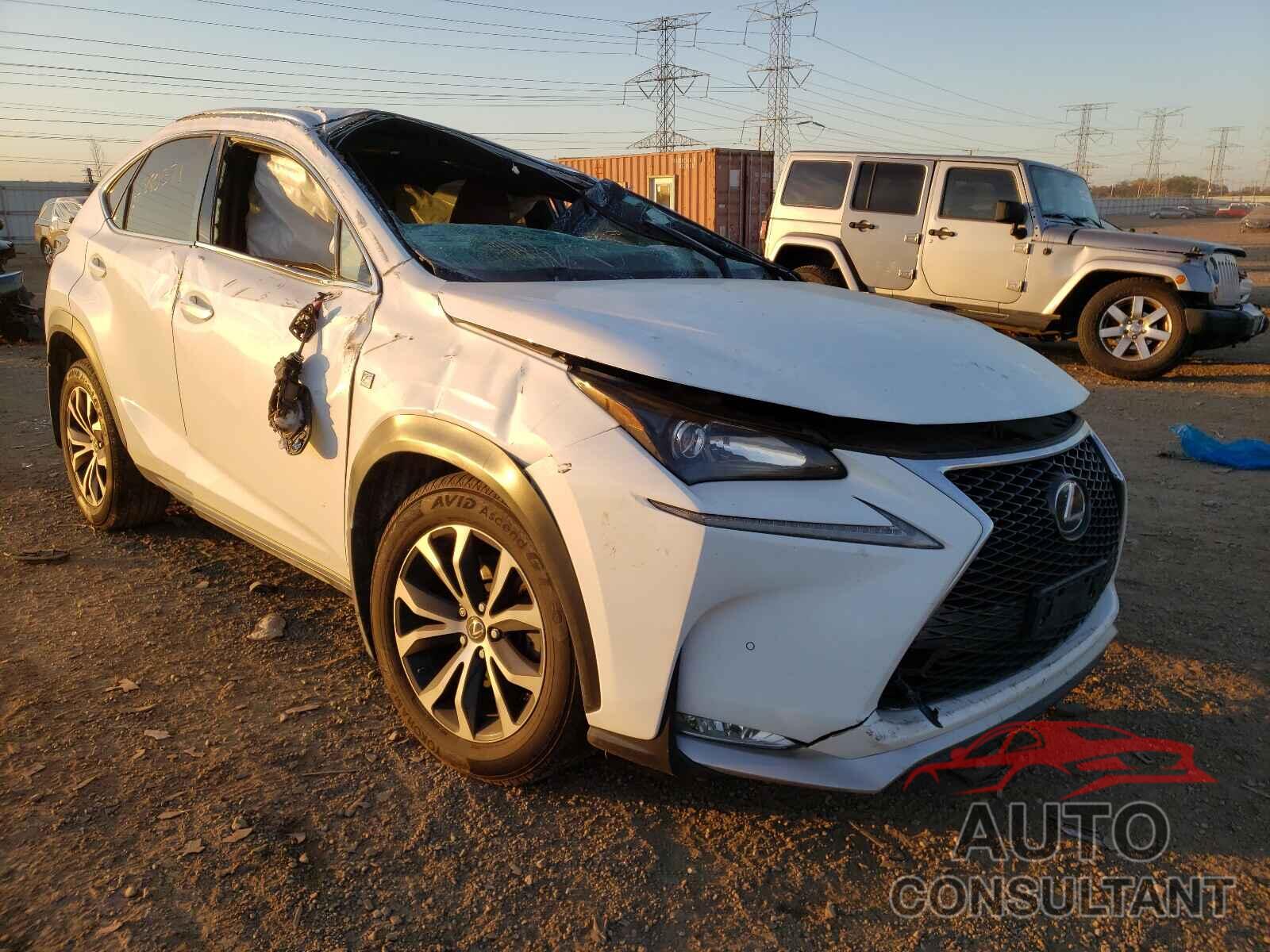 LEXUS NX 2016 - JTJBARBZ1G2095282