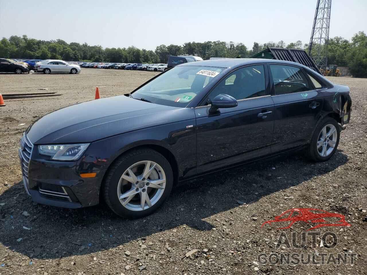 AUDI A4 2018 - WAUDNAF45JN009779