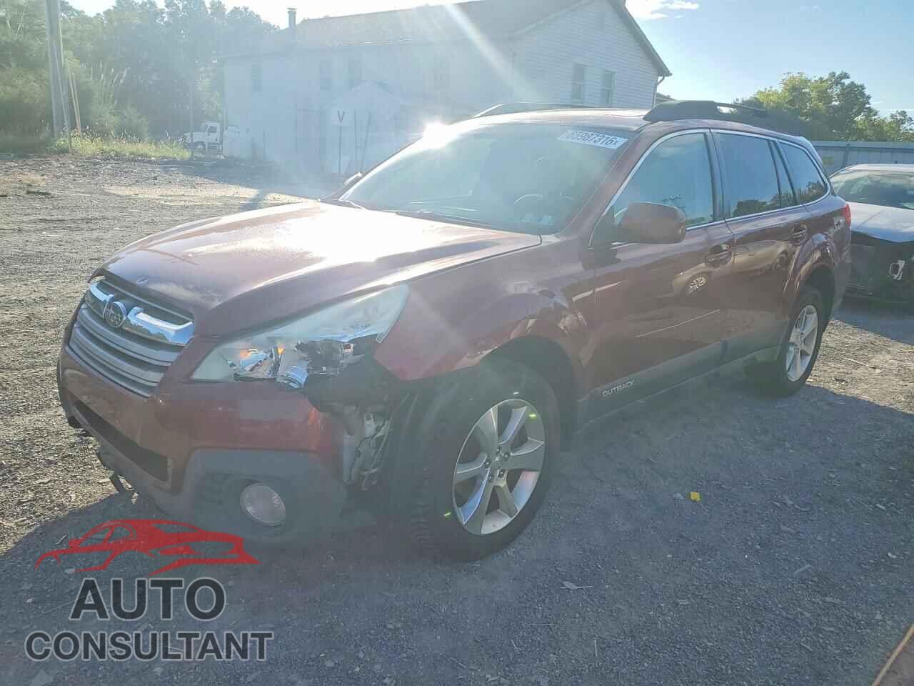 SUBARU OUTBACK 2014 - 4S4BRBLC0E3305287