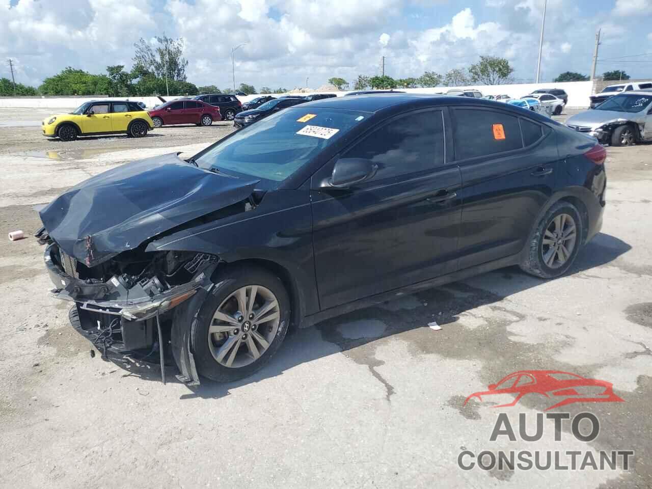 HYUNDAI ELANTRA 2018 - KMHD84LF2JU610487