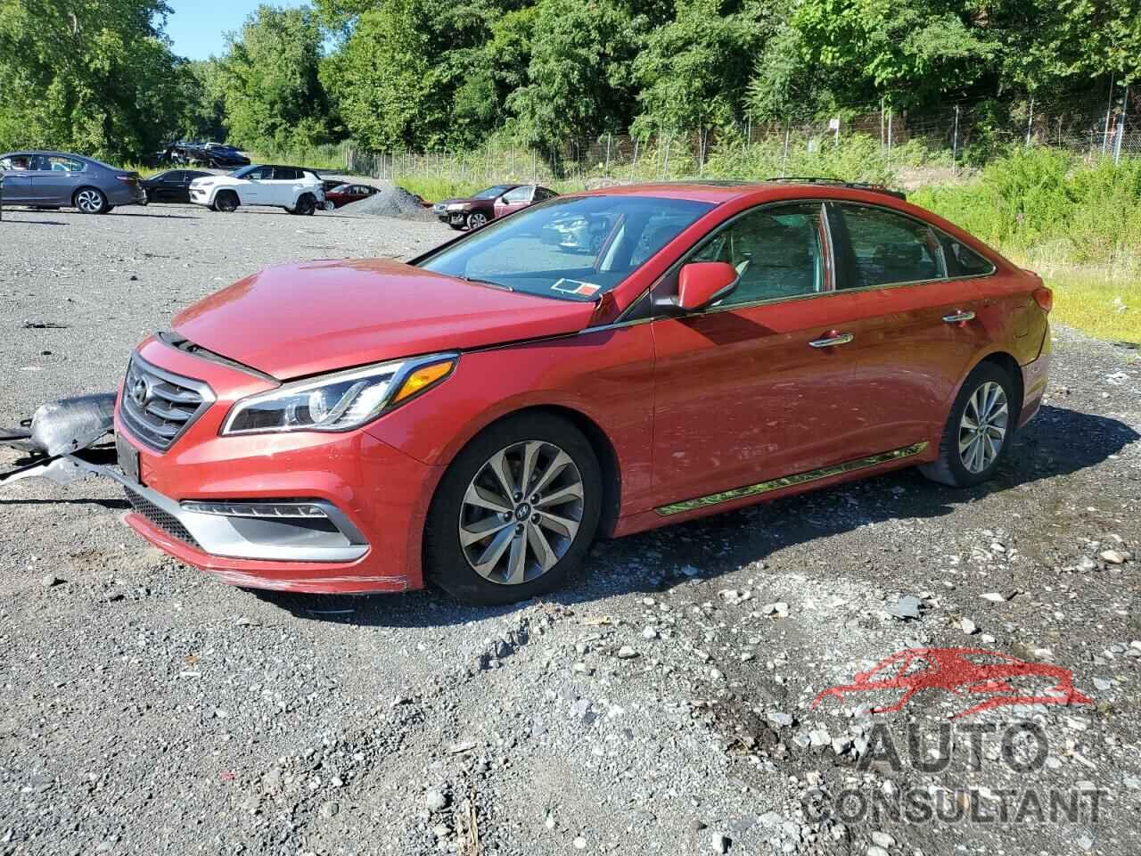 HYUNDAI SONATA 2017 - 5NPE34AF3HH461604