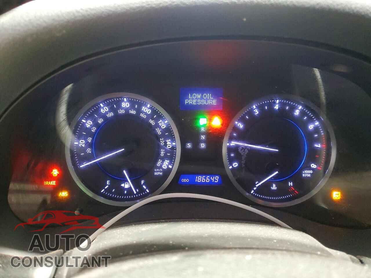 LEXUS IS 2012 - JTHCF5C20C5060341