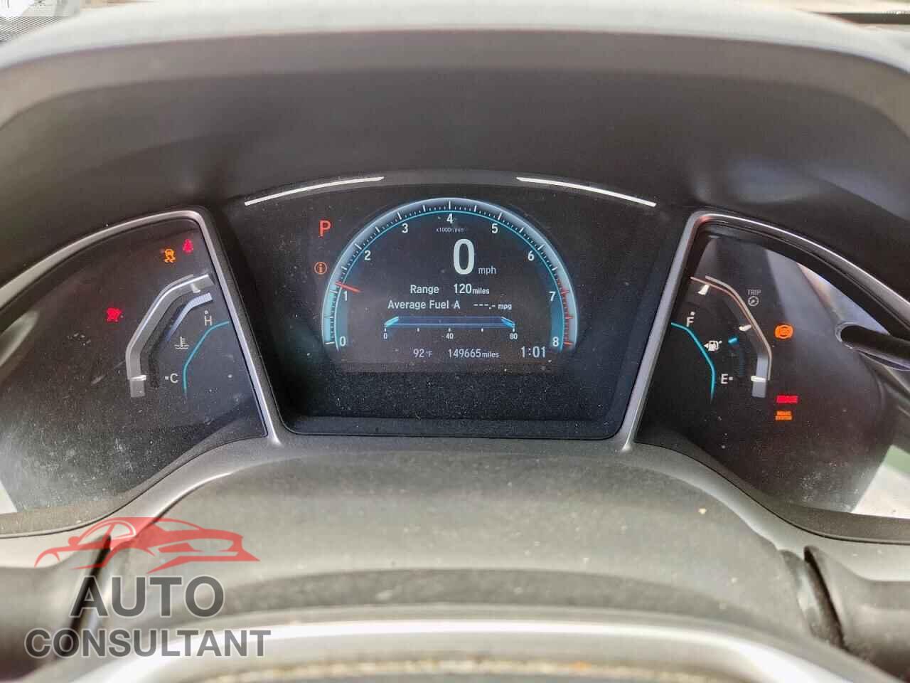 HONDA CIVIC 2017 - 19XFC2F76HE062832