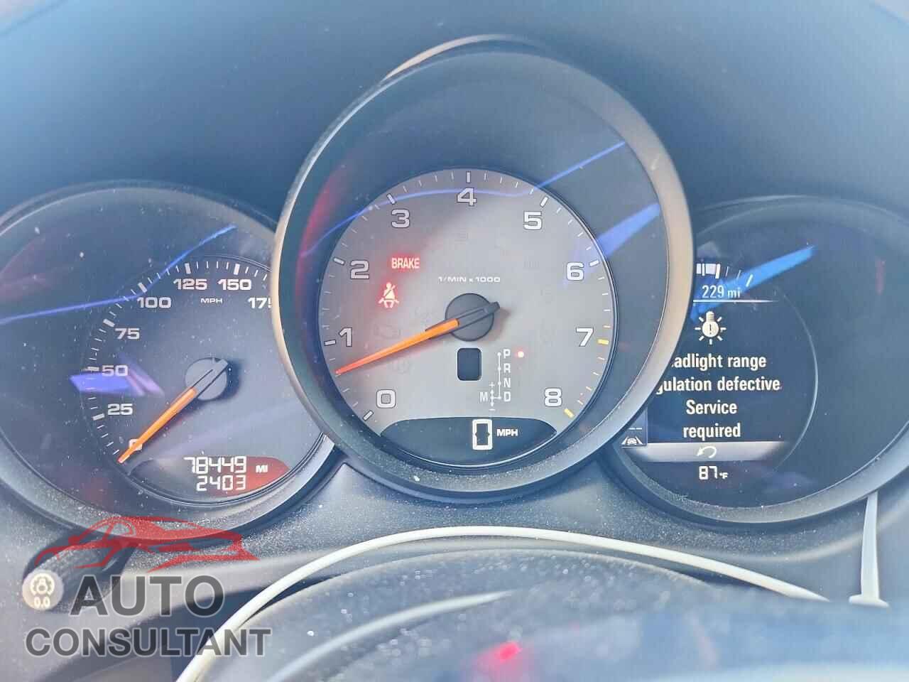 PORSCHE MACAN 2018 - WP1AB2A59JLB30328