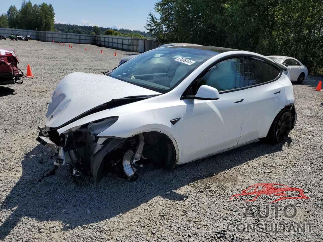 TESLA MODEL Y 2021 - 5YJYGDEEXMF240383