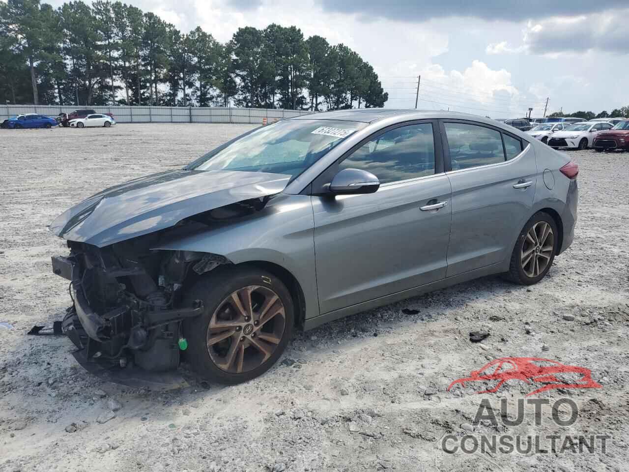 HYUNDAI ELANTRA 2017 - KMHD84LFXHU313994