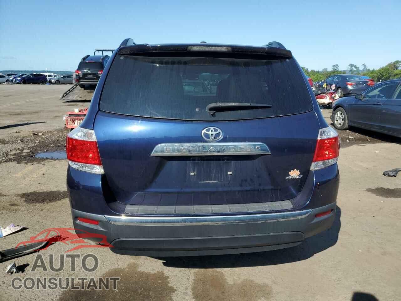 TOYOTA HIGHLANDER 2012 - 5TDDK3EH2CS166470
