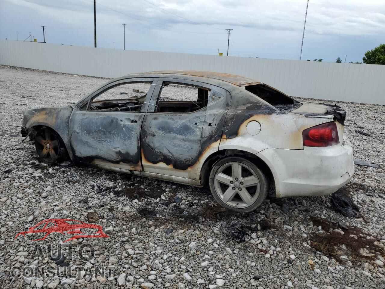DODGE AVENGER 2013 - 1C3CDZCB3DN660906