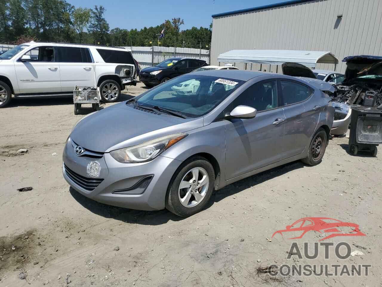 HYUNDAI ELANTRA 2014 - KMHDH4AE5EU061982