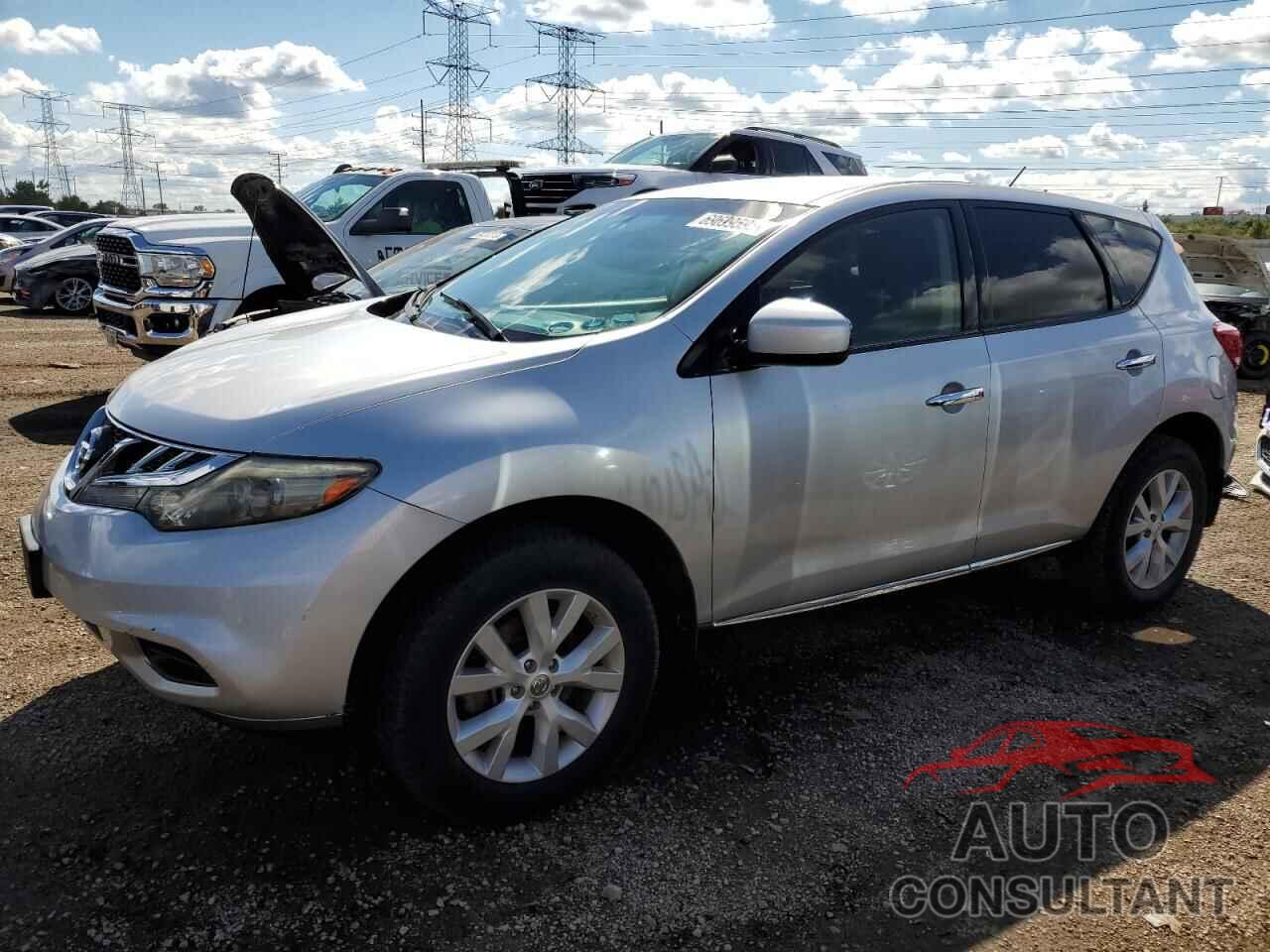 NISSAN MURANO 2012 - JN8AZ1MW0CW226320