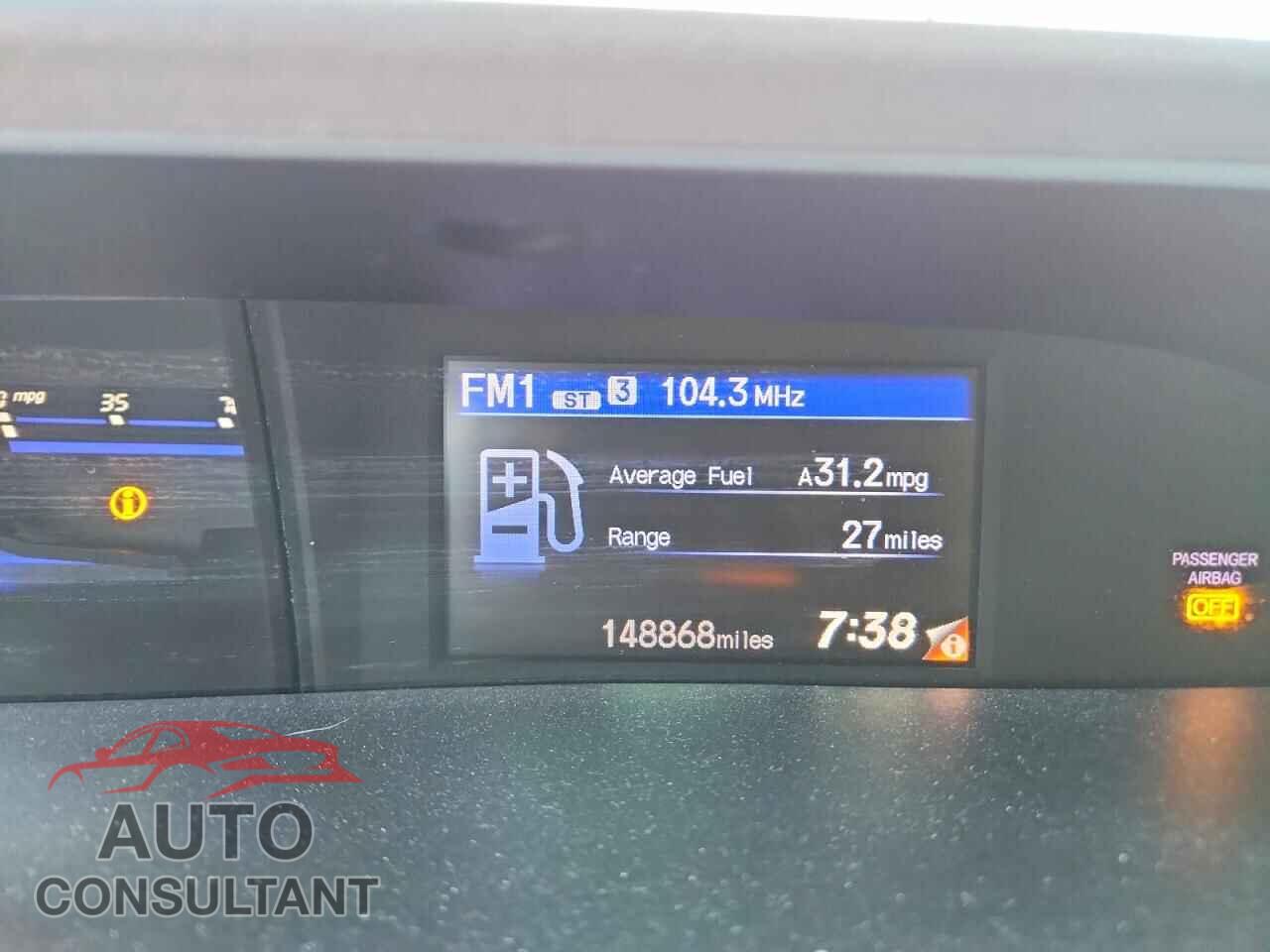 HONDA CIVIC 2012 - 2HGFB2F51CH504187